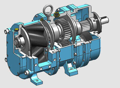 凸轮式转子泵的结构特点和行业应用范围