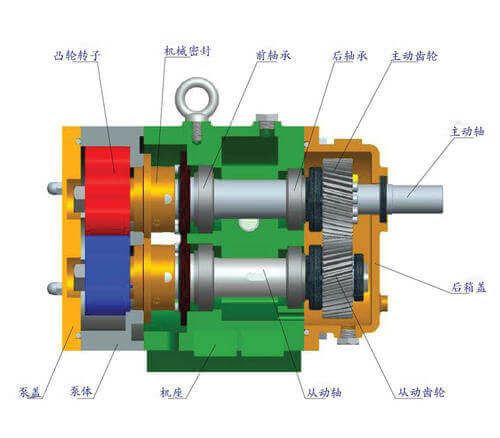凸轮转子泵产品特点和工作原理